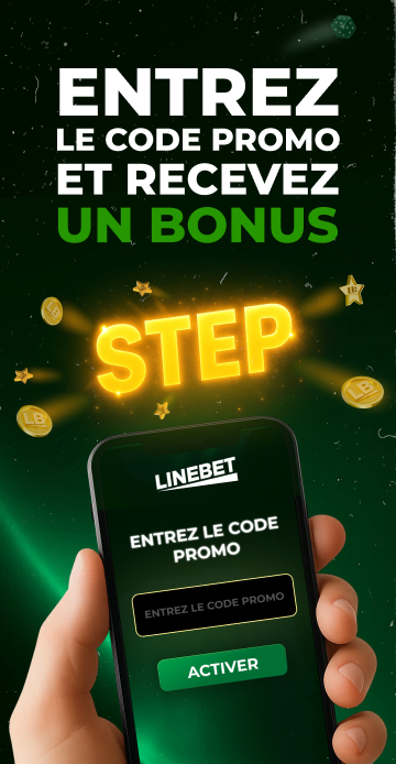 Saisir un code promo Linebet lors de l’inscription