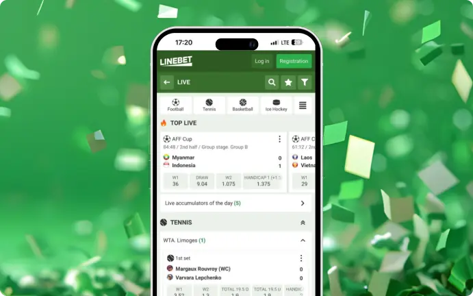 Activation du Linebet bonus sur l’application mobile